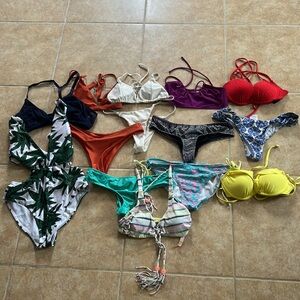 Billabong, Victorias Secret, lulifama, O’Neill, Zaful, Asos, swimsuit bundle